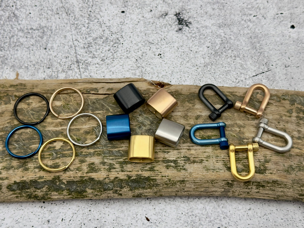 Segeltau Schlüsselanhänger INFINITY mit personalisierte Gravur