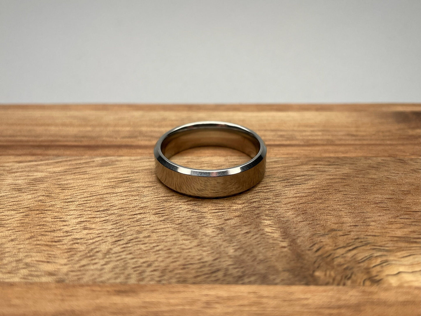 schmaler Ring 6mm aus Edelstahl