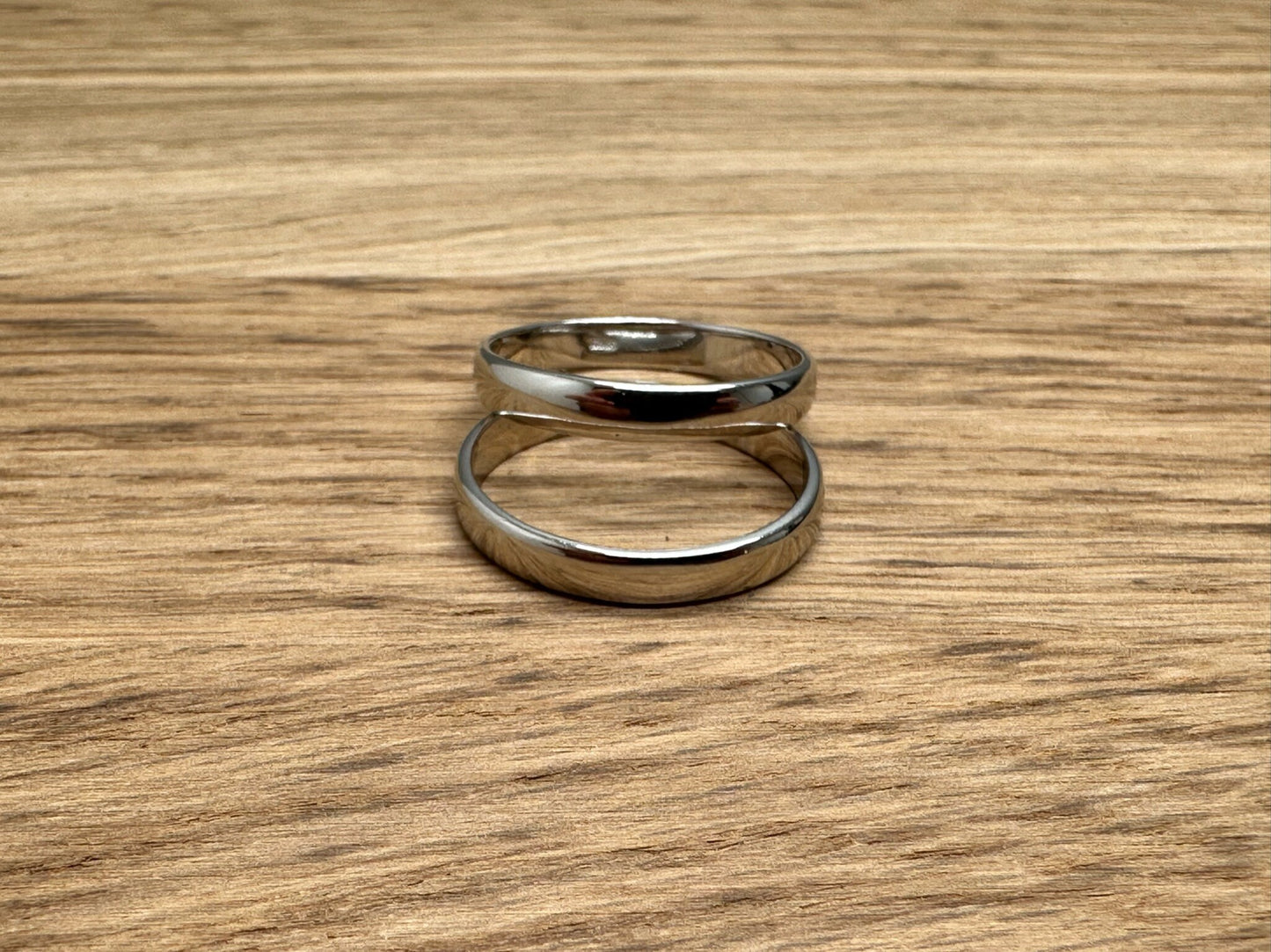 Ring 4mm aus 925 Sterlingsilber